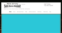Desktop Screenshot of njsubzerorepair.com
